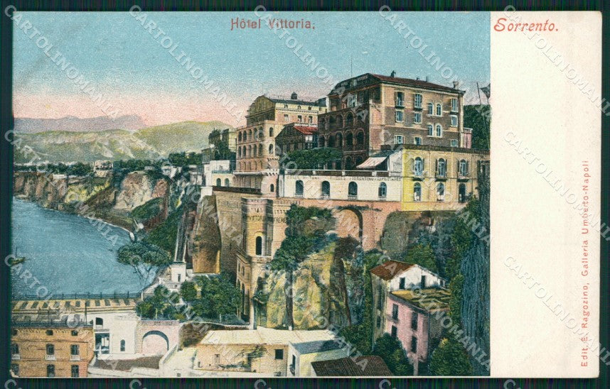 Napoli Sorrento cartolina KV2523 – fronte