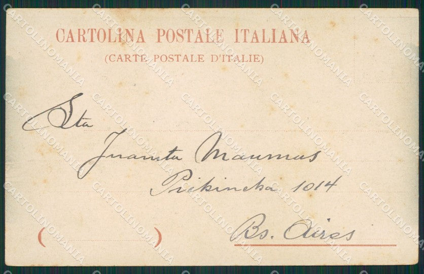 Napoli Sorrento cartolina KV2525 – retro