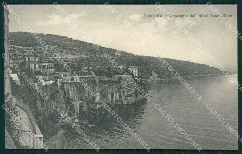 Napoli Sorrento cartolina KV2526 – fronte
