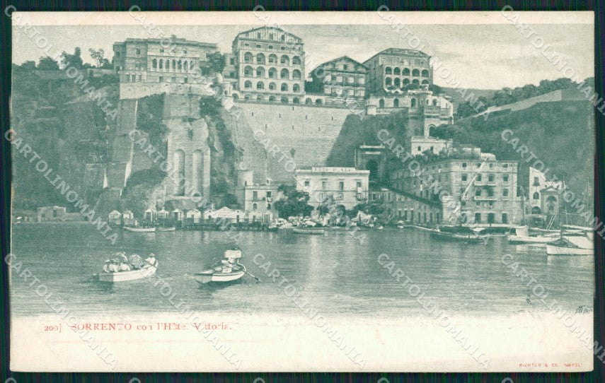Napoli Sorrento cartolina KV2527 – fronte