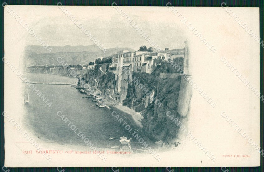 Napoli Sorrento cartolina KV2528 – fronte