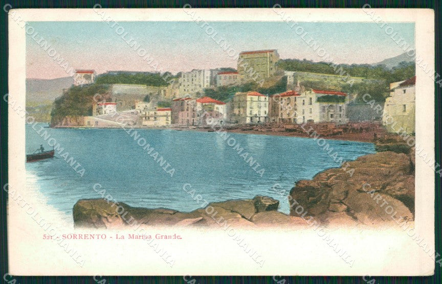 Napoli Sorrento cartolina KV2532 – fronte