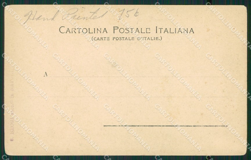 Napoli Sorrento cartolina KV2537 – retro