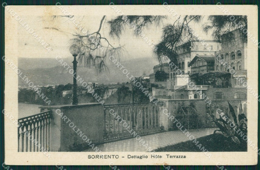 Napoli Sorrento cartolina KV2538 – fronte