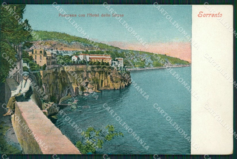 Napoli Sorrento cartolina KV2542 – fronte