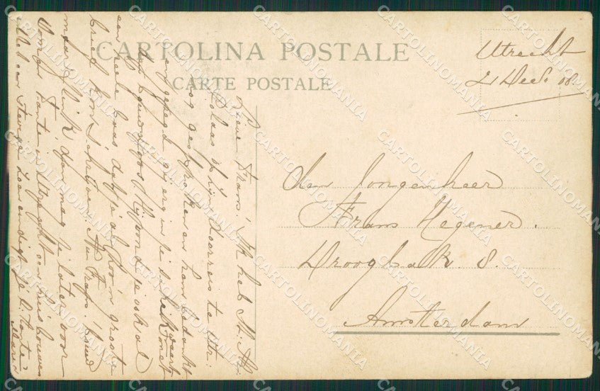 Napoli Sorrento cartolina KV2551 – retro