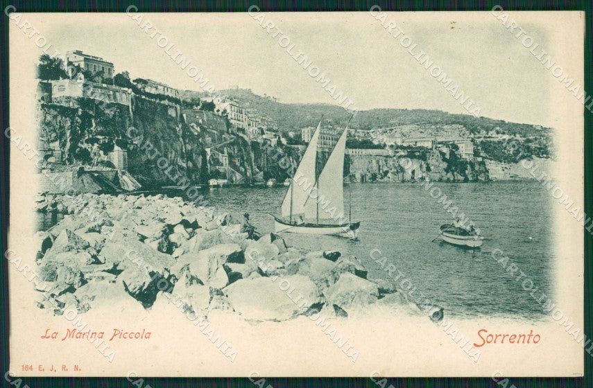 Napoli Sorrento cartolina KV2552 – fronte