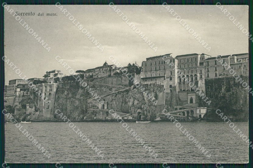 Napoli Sorrento cartolina KV2554 – fronte