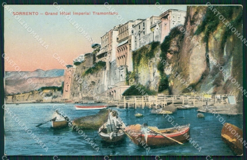 Napoli Sorrento cartolina KV2559 – fronte