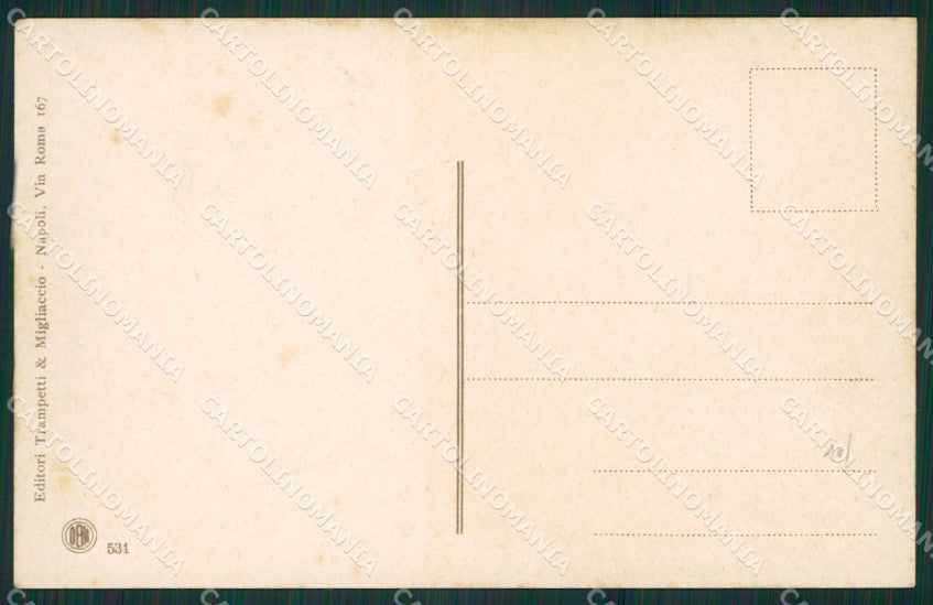 Napoli Sorrento cartolina KV2559 – retro