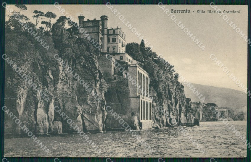 Napoli Sorrento PIEGATA cartolina KV2566 – fronte