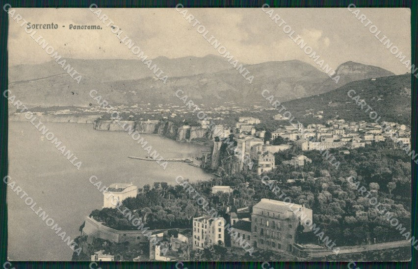 Napoli Sorrento cartolina KV2569 – fronte