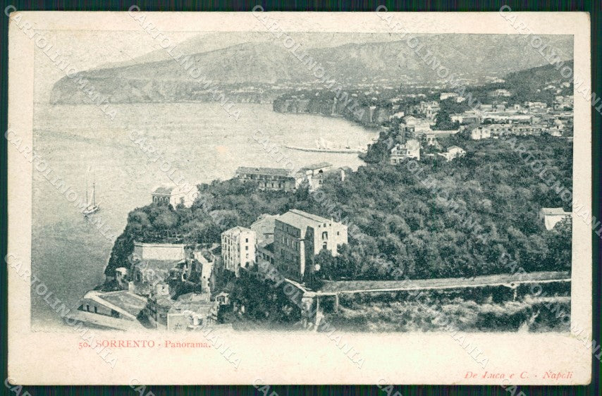 Napoli Sorrento cartolina KV2570 – fronte