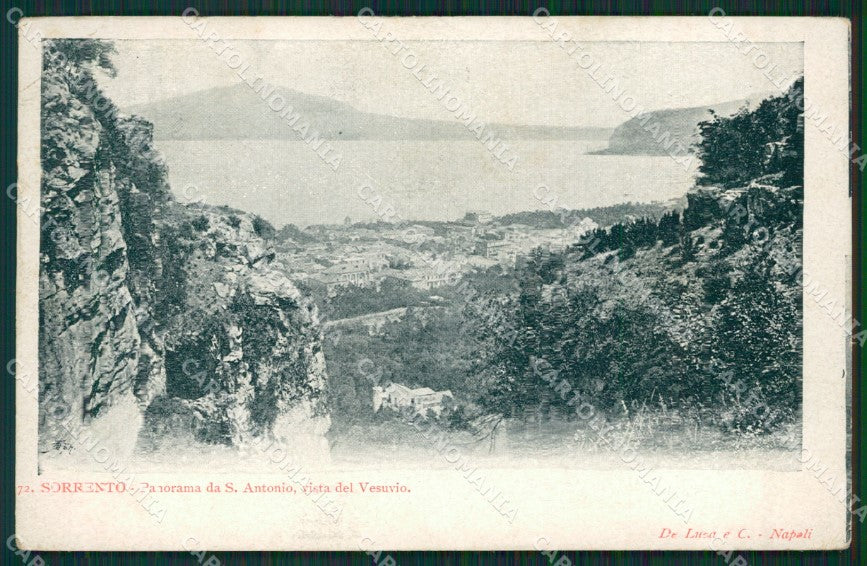 Napoli Sorrento cartolina KV2571 – fronte
