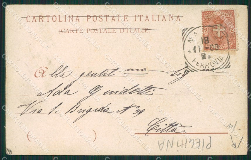 Napoli Sorrento PIEGHINA cartolina KV2572 – retro