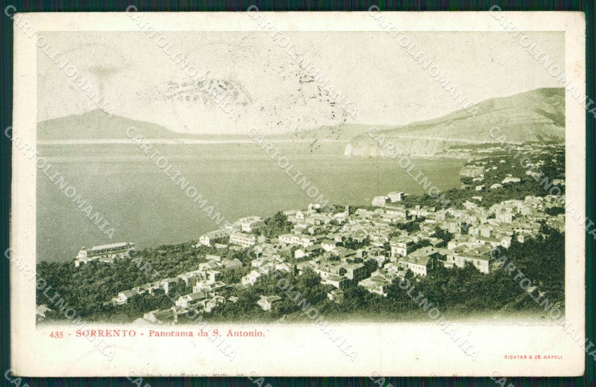 Napoli Sorrento cartolina KV2573 – fronte