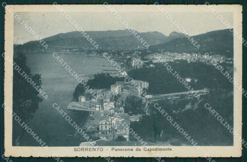 Napoli Sorrento cartolina KV2575 – fronte