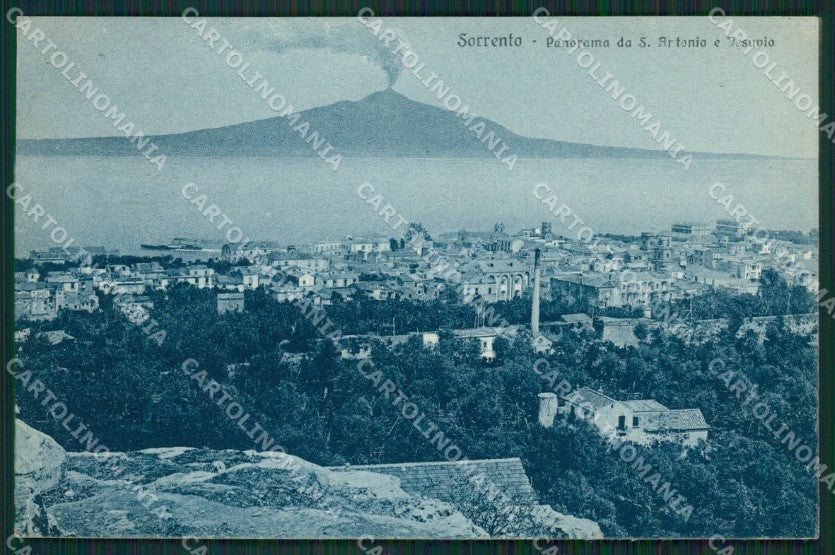 Napoli Sorrento cartolina KV2576 – fronte
