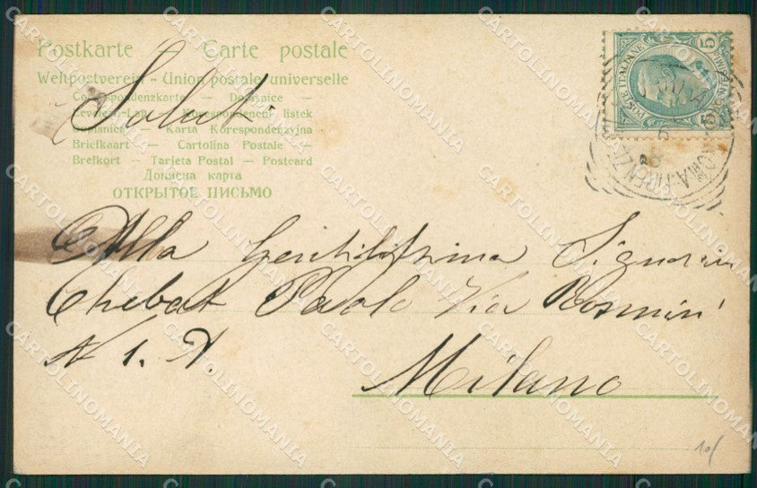 Napoli Sorrento cartolina KV2583 – retro