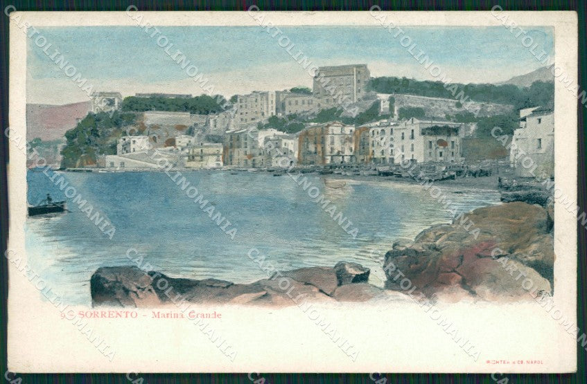Napoli Sorrento cartolina KV2585 – fronte