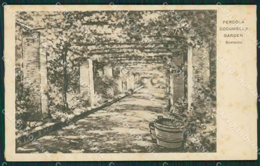 Napoli Sorrento cartolina KV2591 – fronte