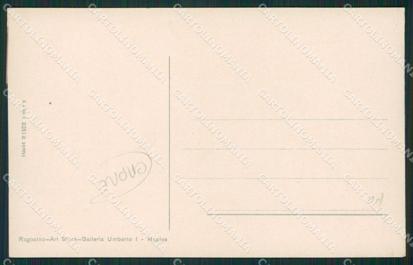 Napoli Sorrento Capre cartolina KV2596 – retro
