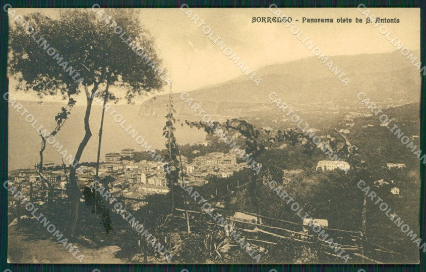 Napoli Sorrento cartolina KV2599 – fronte