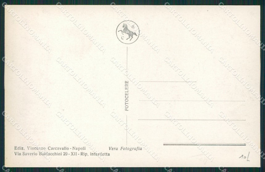 Napoli Sorrento Foto cartolina KV2602 – retro
