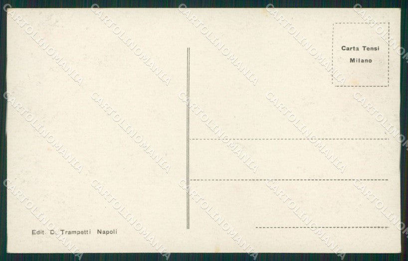 Napoli Sorrento Foto cartolina KV2607 – retro