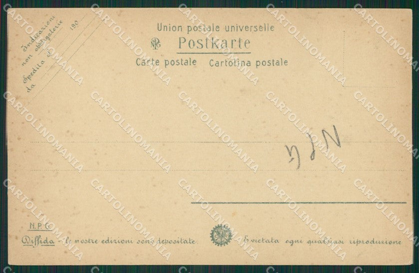 Napoli Sorrento NPG Foto cartolina KV2609 – retro