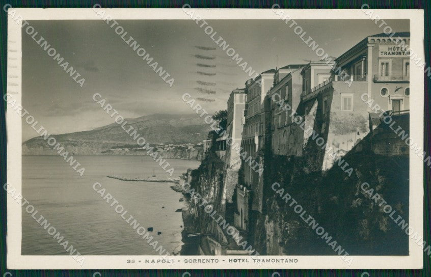 Napoli Sorrento Foto cartolina KV2613 – fronte