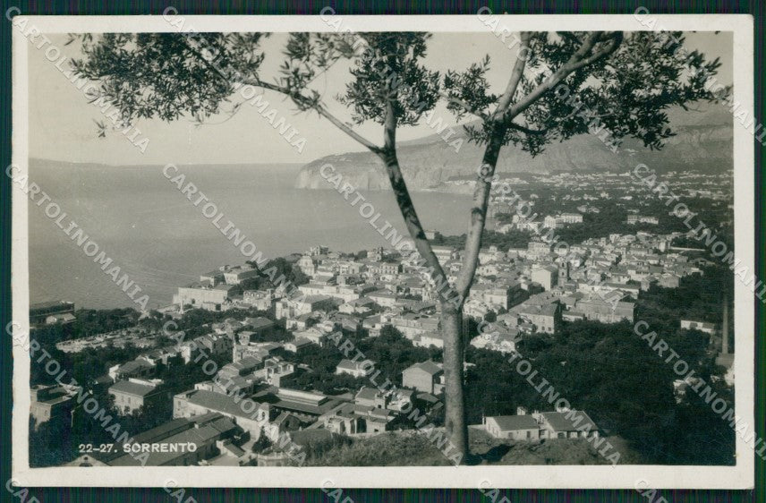 Napoli Sorrento Foto cartolina KV2614 – fronte