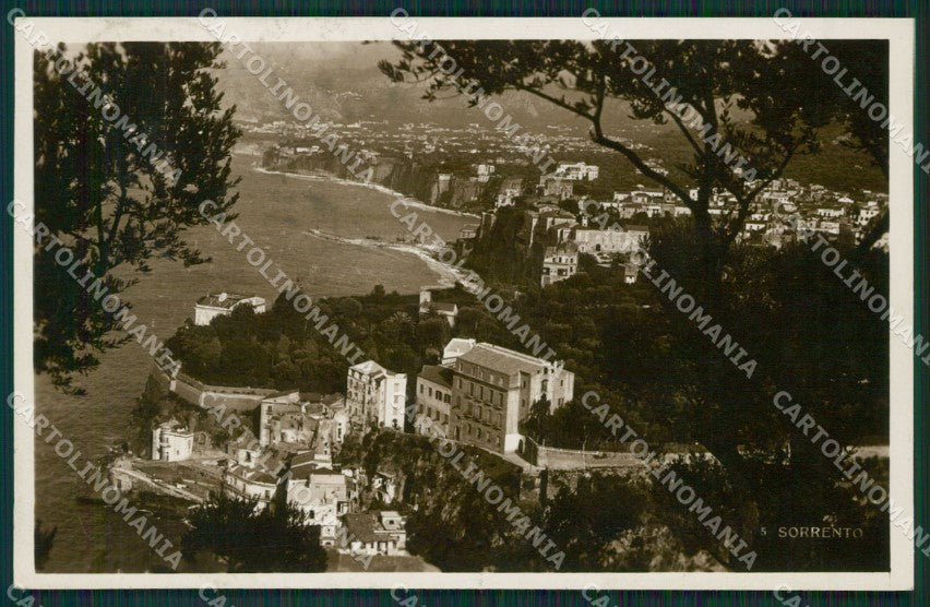 Napoli Sorrento Foto cartolina KV2616 – fronte