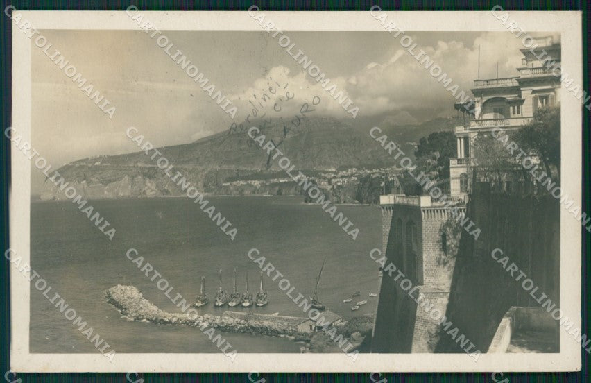 Napoli Sorrento PIEGHINA Foto cartolina KV2619 – fronte