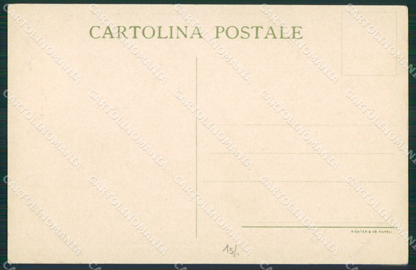 Napoli Sorrento cartolina KV2622 – retro