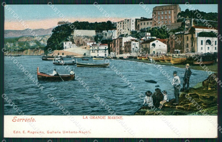 Napoli Sorrento cartolina KV2624 – fronte