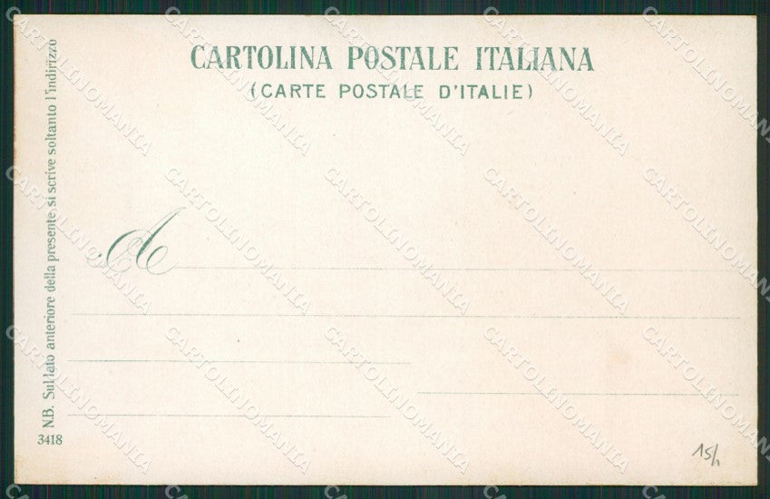 Napoli Sorrento Costumi cartolina KV2625 – retro