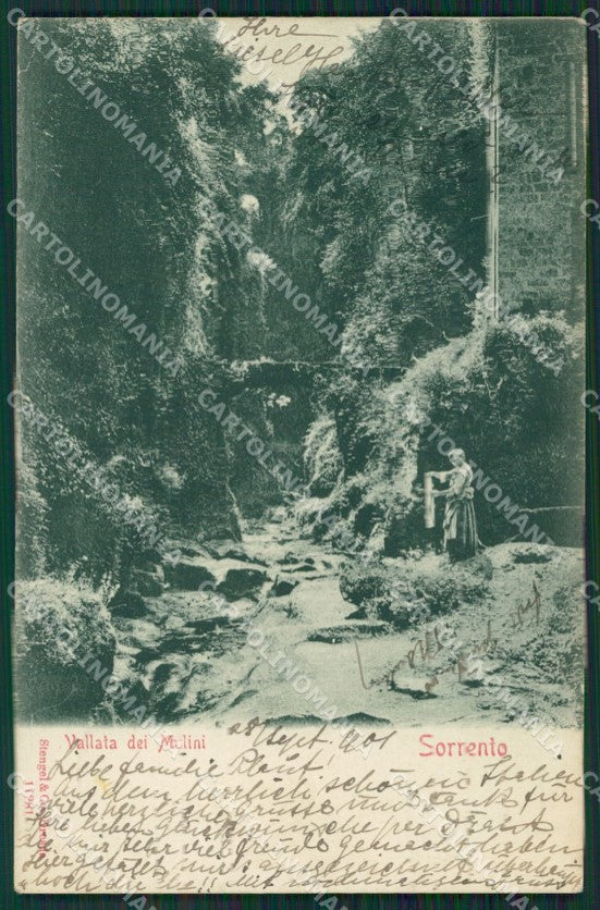 Napoli Sorrento cartolina KV2629 – fronte