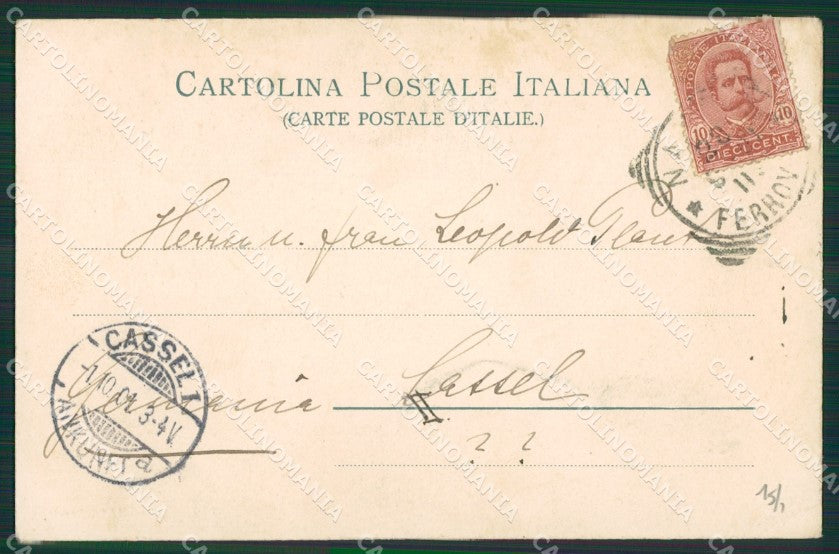 Napoli Sorrento cartolina KV2629 – retro