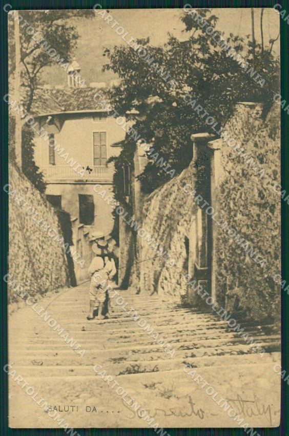 Napoli Sorrento PIEGHE cartolina KV2630 – fronte