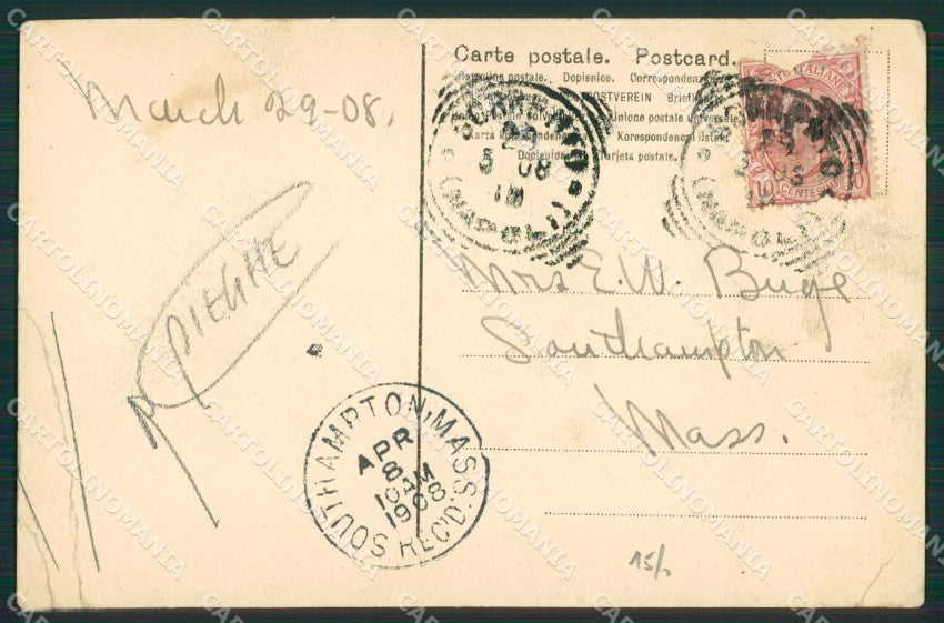 Napoli Sorrento PIEGHE cartolina KV2630 – retro