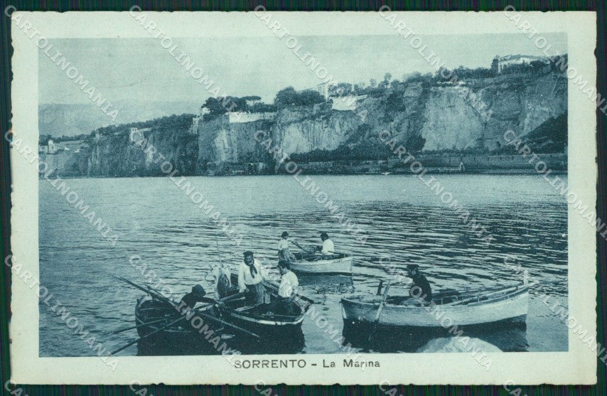 Napoli Sorrento Barche cartolina KV2633 – fronte