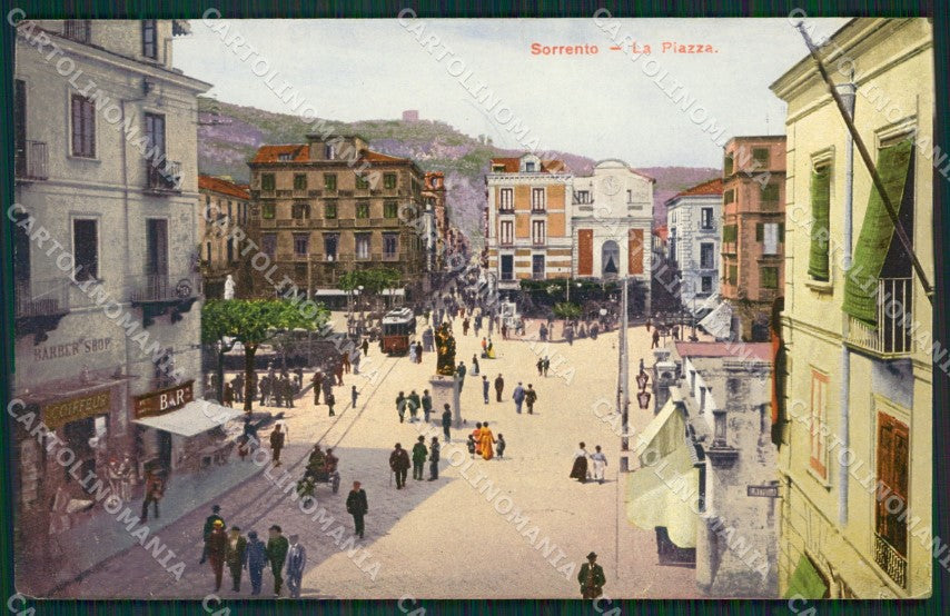 Napoli Sorrento cartolina KV2635 – fronte