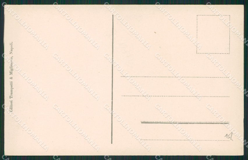 Napoli Sorrento cartolina KV2635 – retro