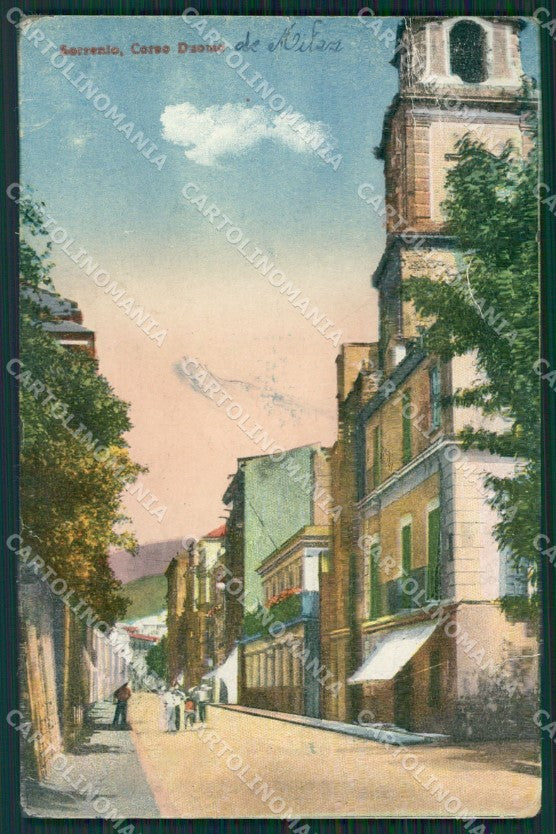 Napoli Sorrento COLLA STRAPPINO cartolina KV2636 – fronte