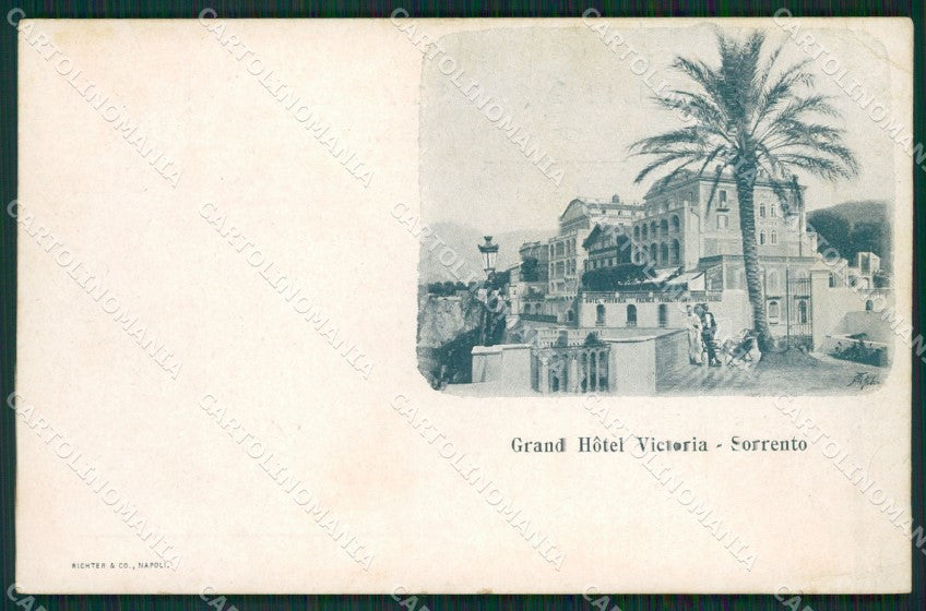 Napoli Sorrento cartolina KV2641 – fronte