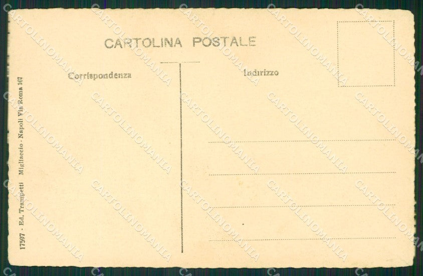 Napoli Sorrento Costumi cartolina KV2653 – retro