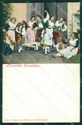 Napoli Sorrento Costumi cartolina KV2655 – fronte