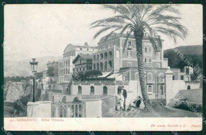 Napoli Sorrento cartolina KV2657 – fronte