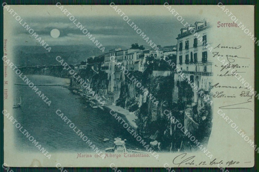 Napoli Sorrento Chiaro di Luna cartolina KV2661 – fronte